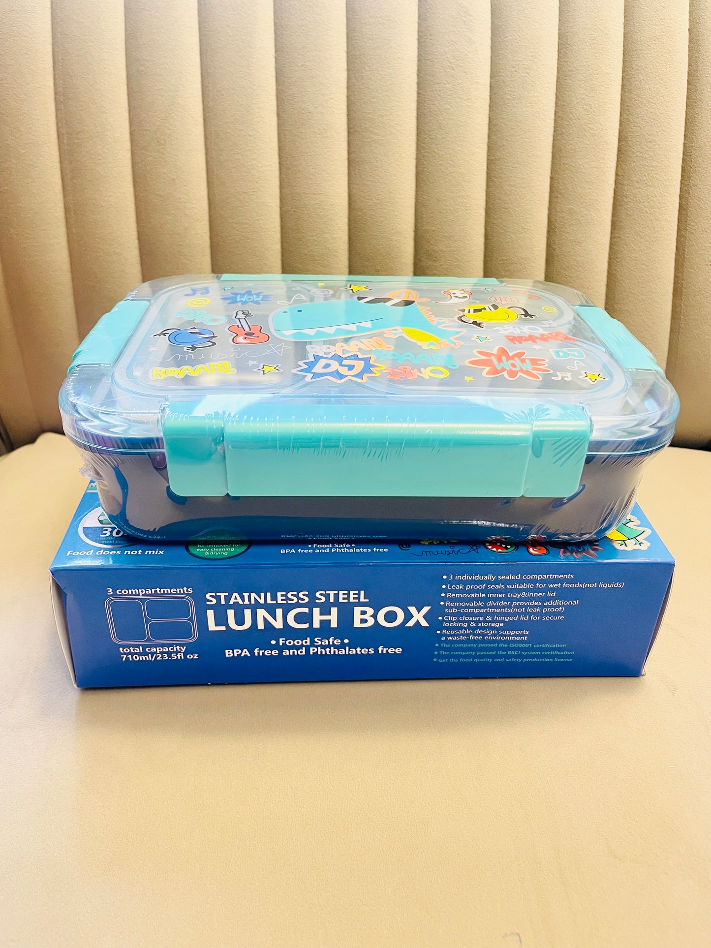 Vest Lux 3 Grid Leakproof Lunchbox