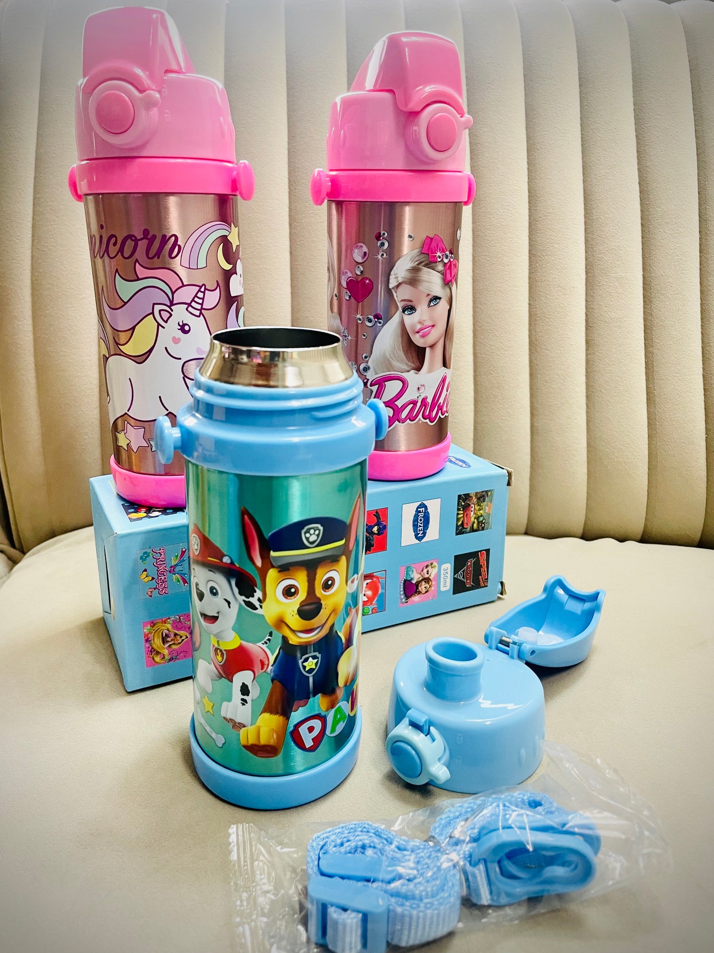 “Shining Me” Stainless steel holographic sipper - 350 ml