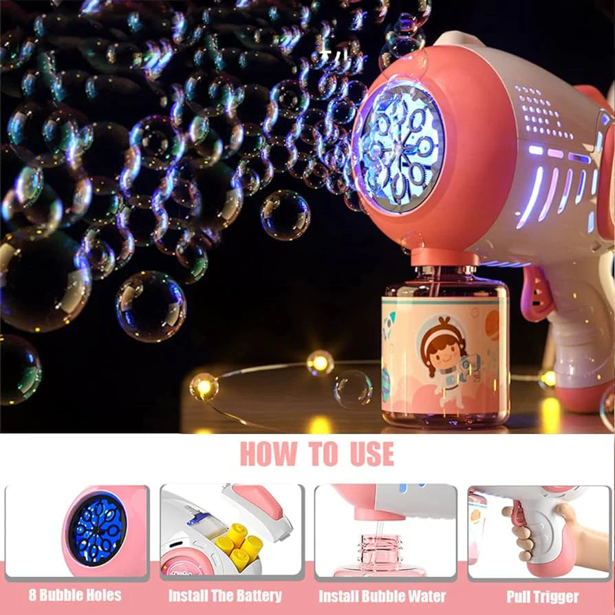 Bubble Gun - 5000+ Bubbles in A Minute