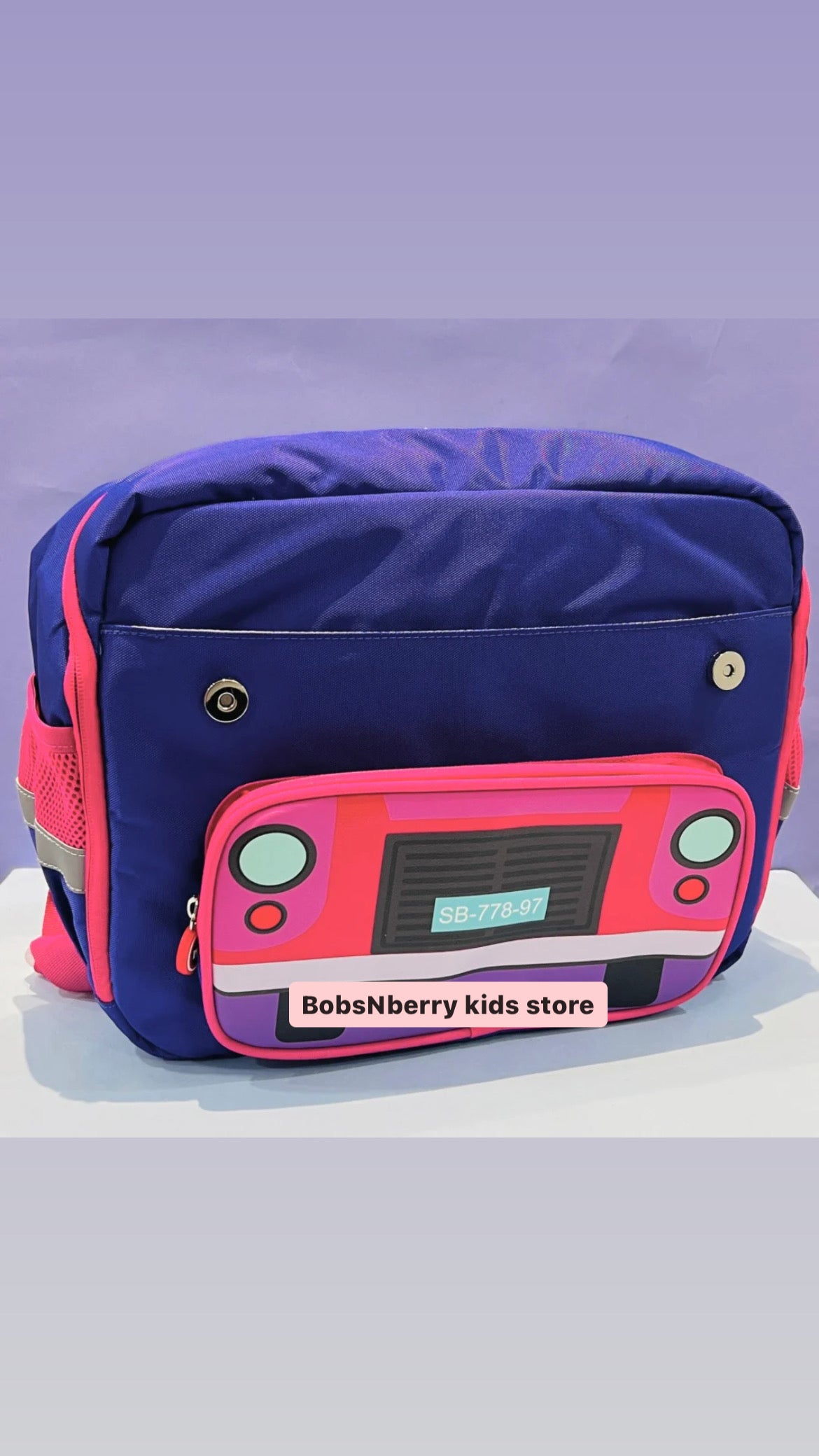 School Bus Backpack- Rectangular Shape !!
