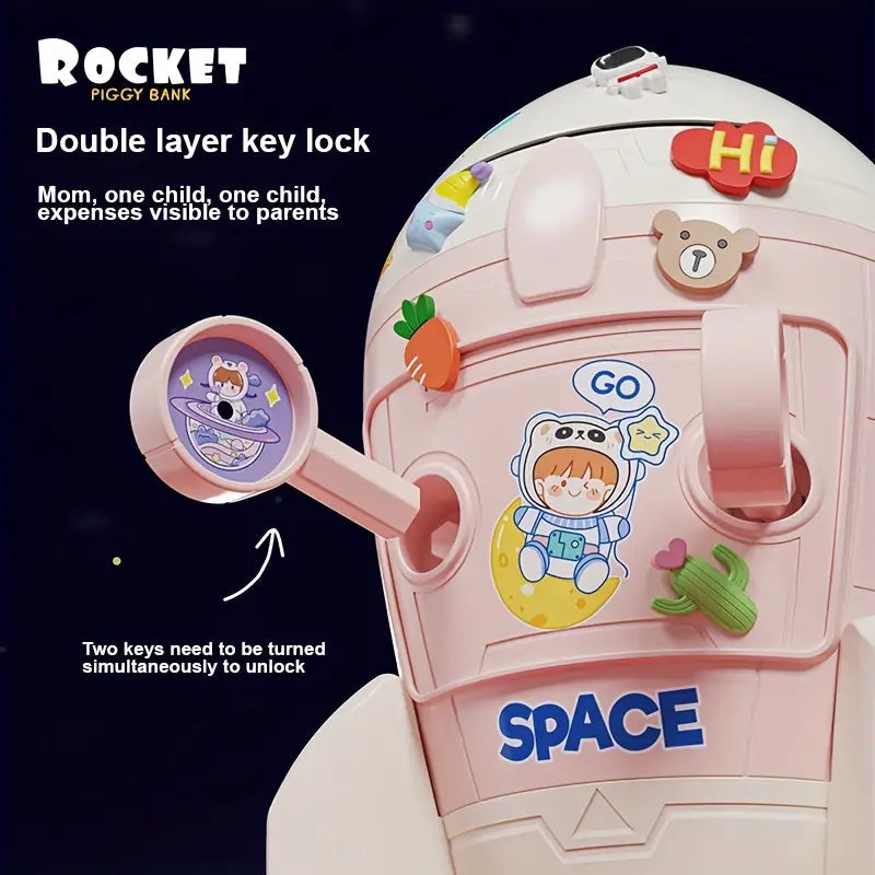 DIY Spaceship - Rocket Money Bank