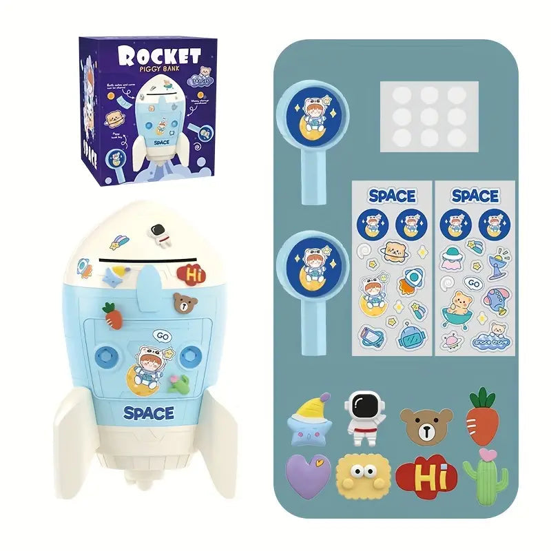 DIY Spaceship - Rocket Money Bank
