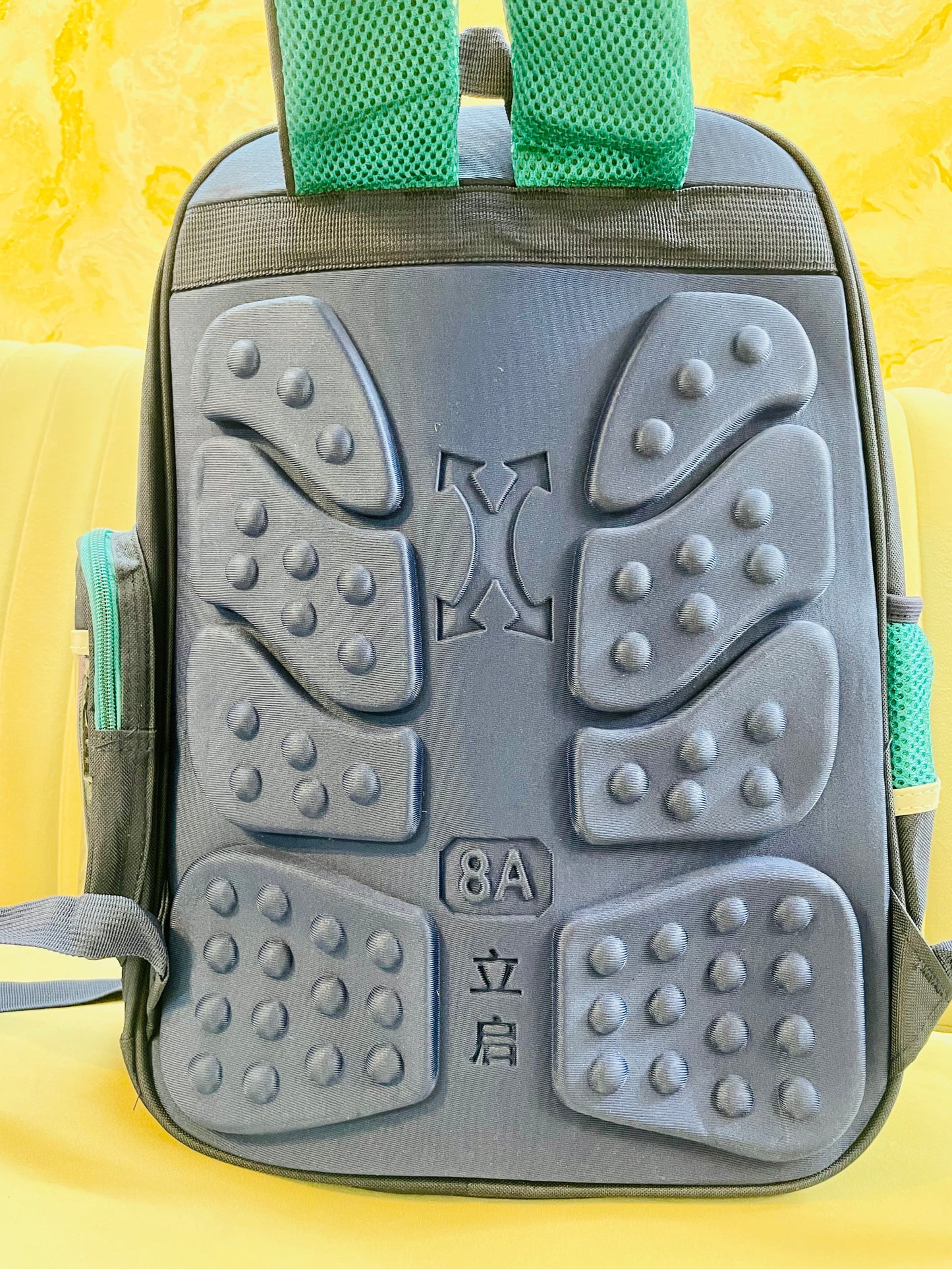 Premium 17” Backpack with 3D embossed print