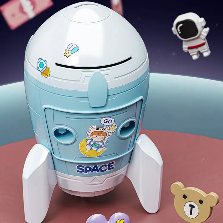DIY Spaceship - Rocket Money Bank