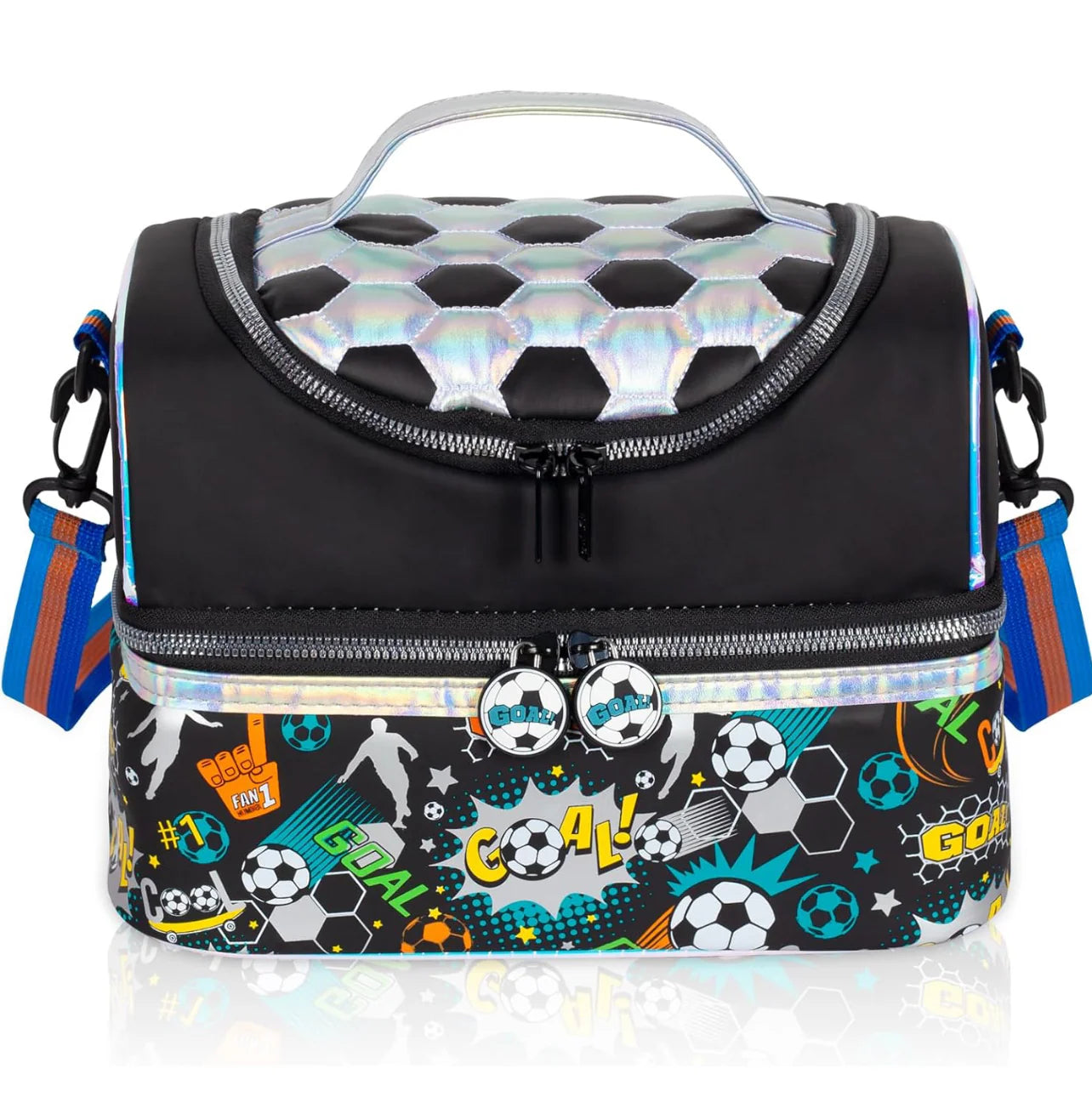 Double Decker Delight Lunchbag - Double the Yum, Double the Fun