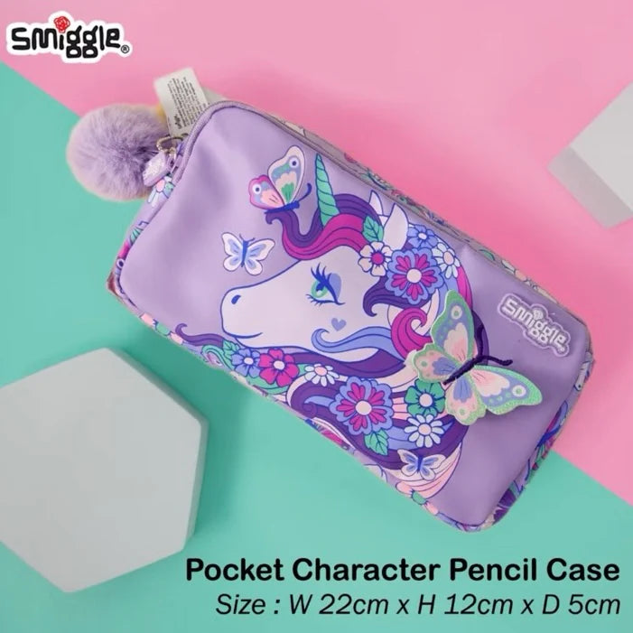 Smiggle - Limitless Pocket Character Pencil Case