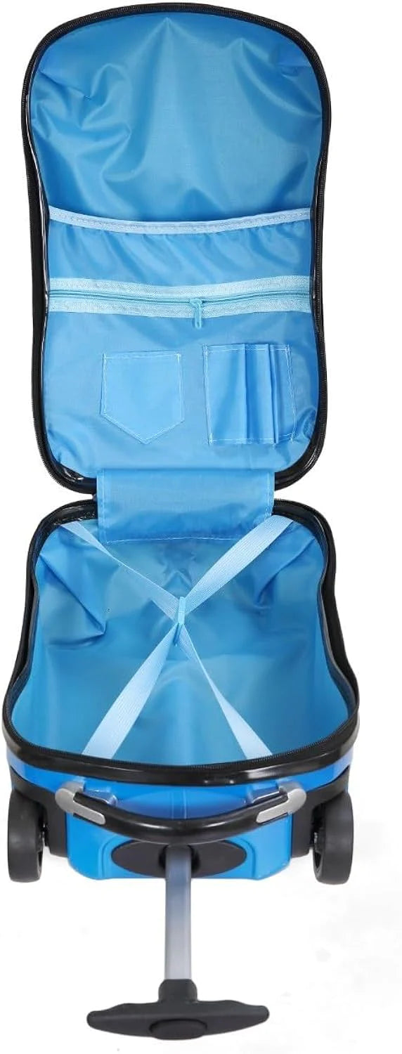 Car-Shaped Trolley Bag with Backpack : Travel in Style
