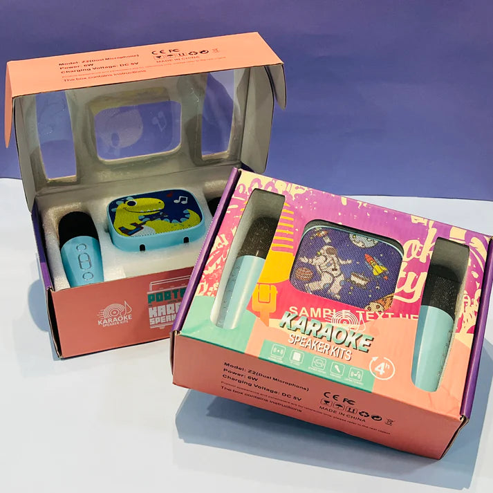 Double Trouble - Kids Karaoke Speaker with 2 Bluetooth Mic