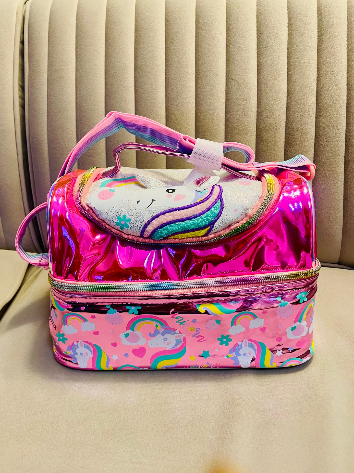 Double Decker Delight Lunchbag - Double the Yum, Double the Fun