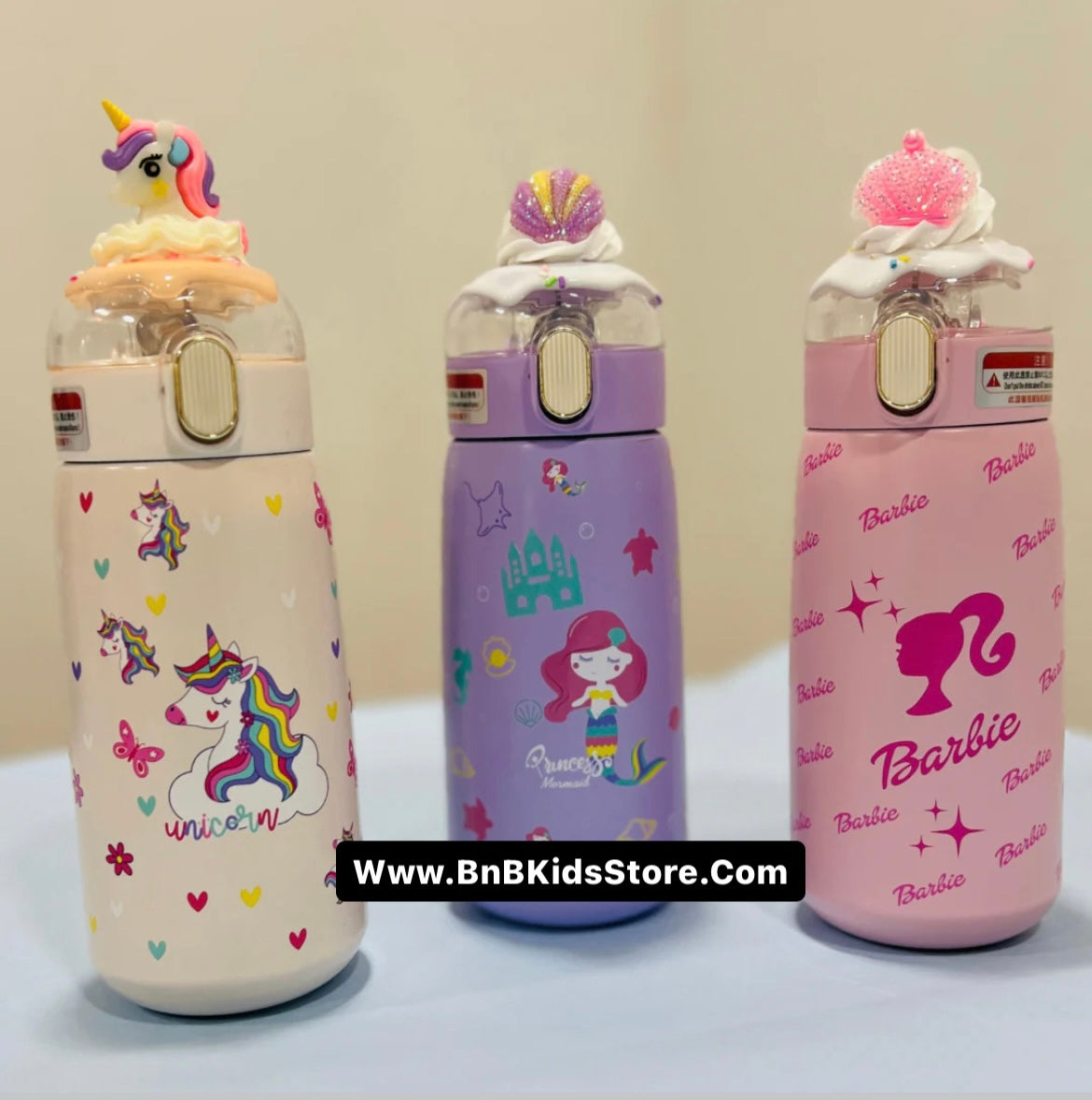 3D Insulated Bottle with Cartoon | 450ml
