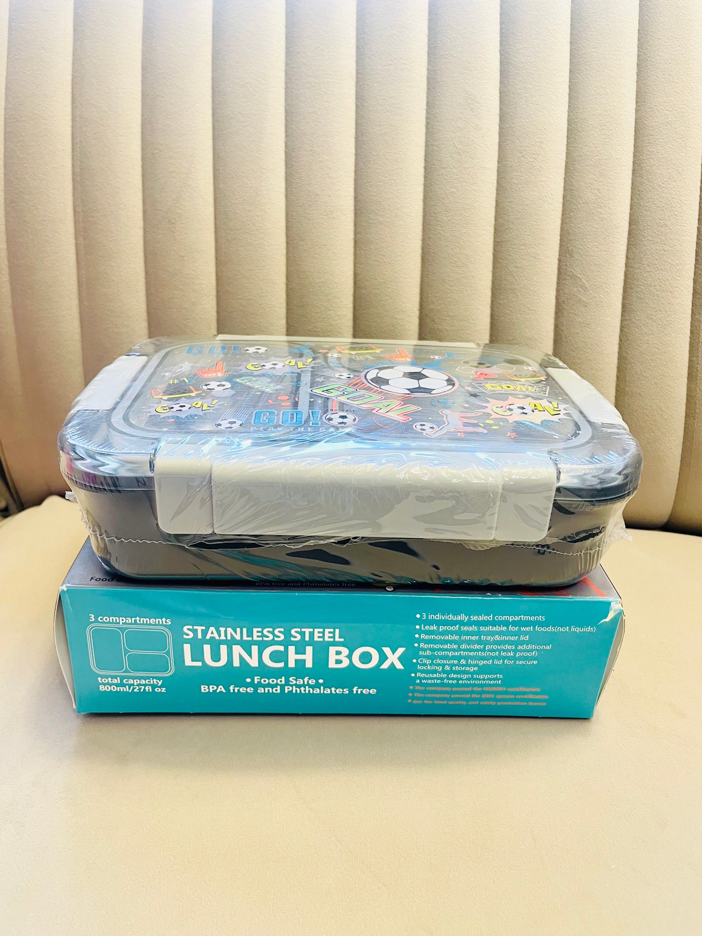 Vest Lux 3 Grid Leakproof Lunchbox