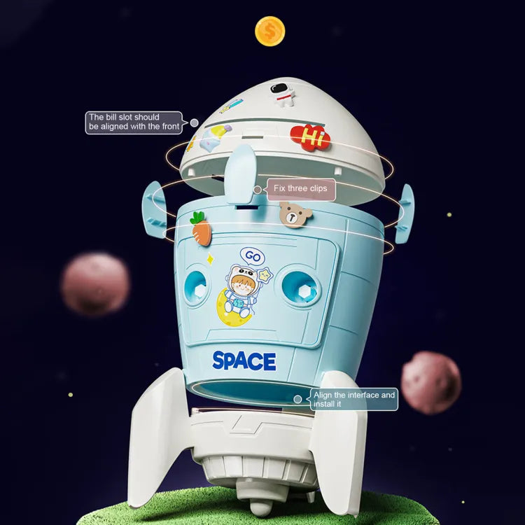DIY Spaceship - Rocket Money Bank