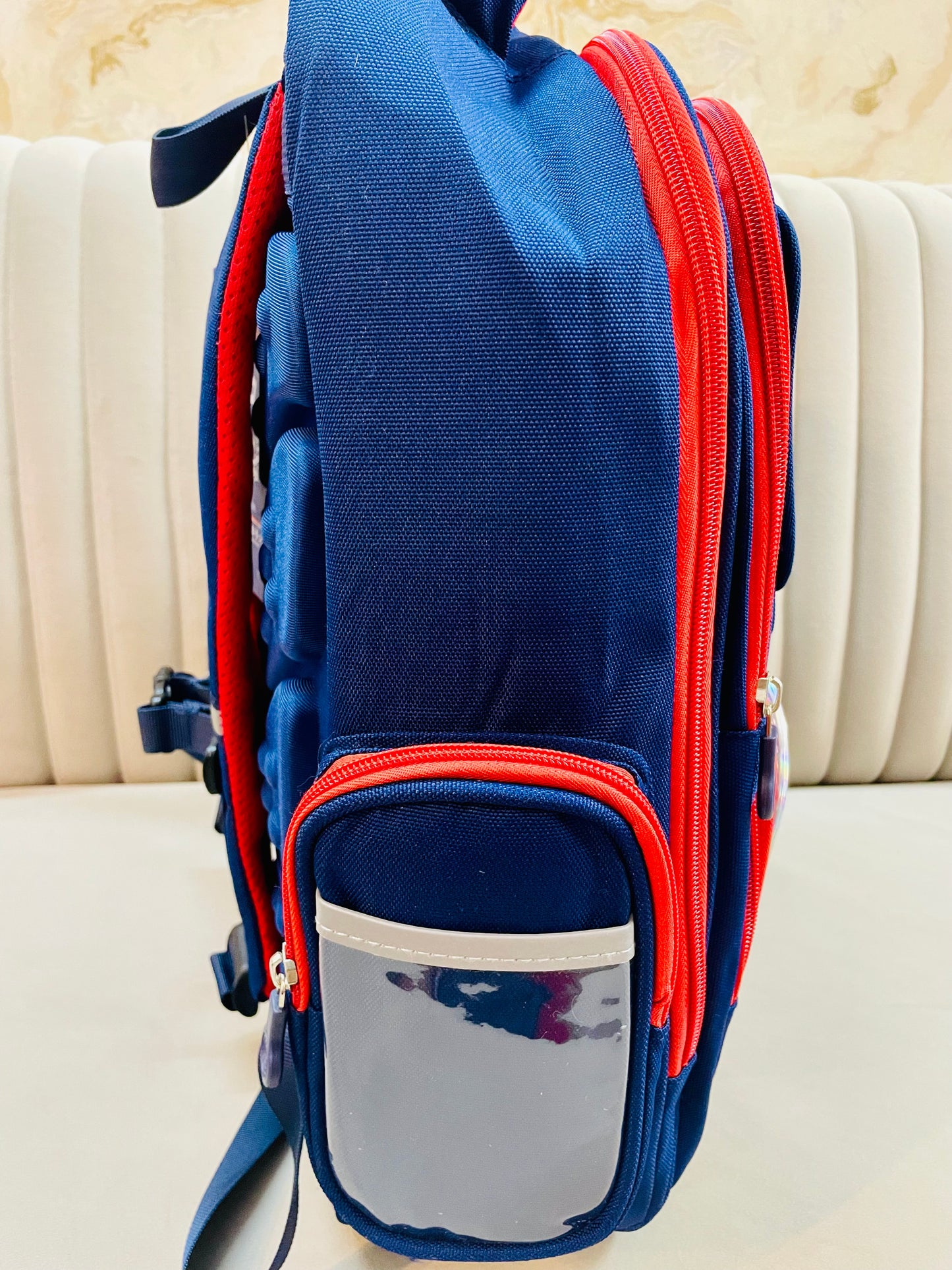 Premium 17” Backpack with 3D embossed print