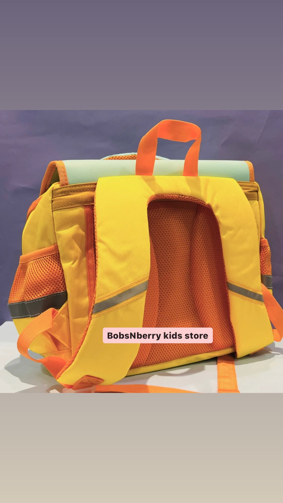 School Bus Backpack- Rectangular Shape !!