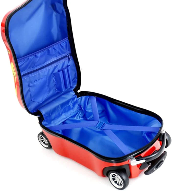 Car-Shaped Trolley Bag with Backpack : Travel in Style