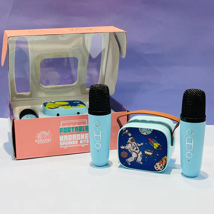 Double Trouble - Kids Karaoke Speaker with 2 Bluetooth Mic