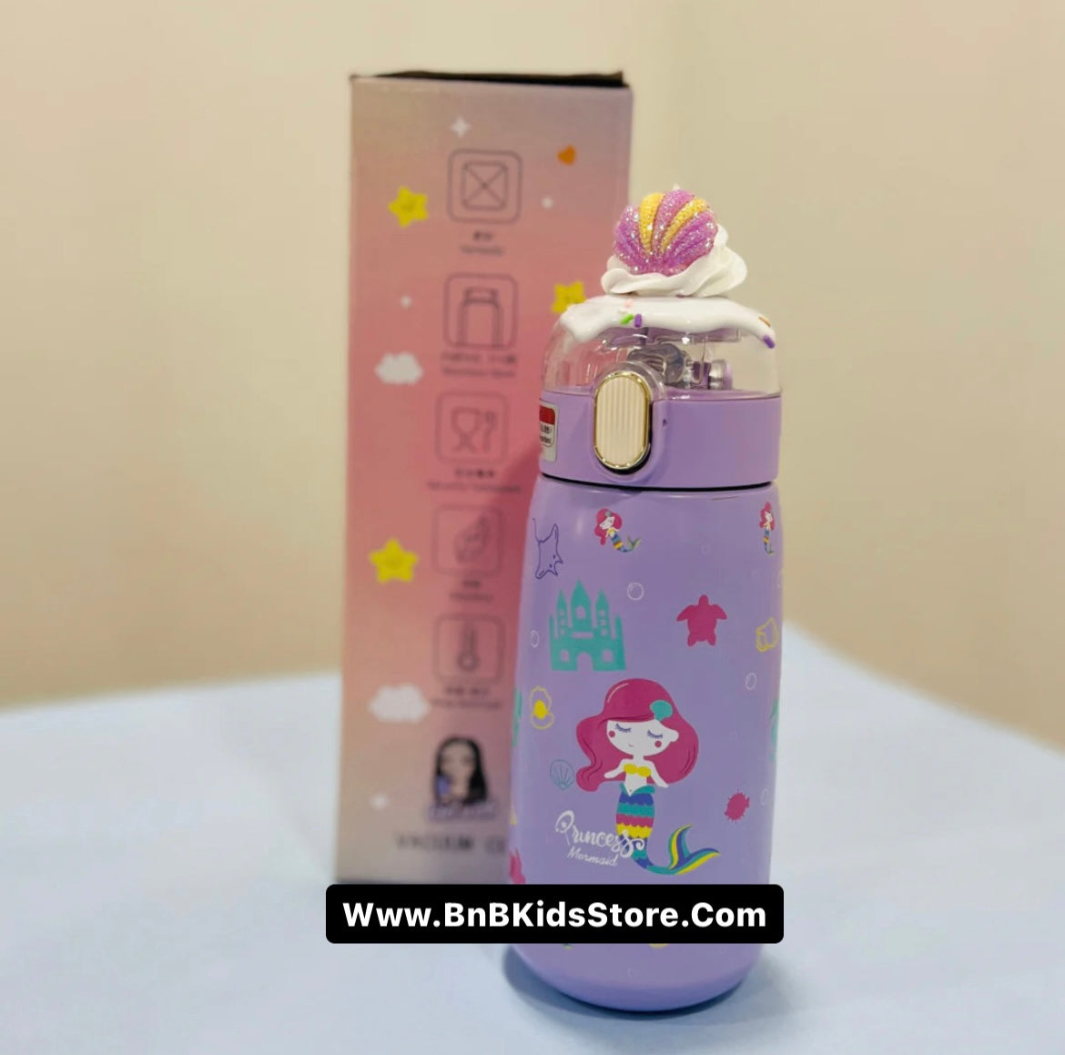 3D Insulated Bottle with Cartoon | 450ml