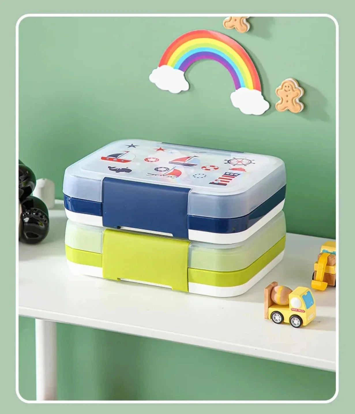 Transfer Proof Perfect Bento Snack Box - BPA Free