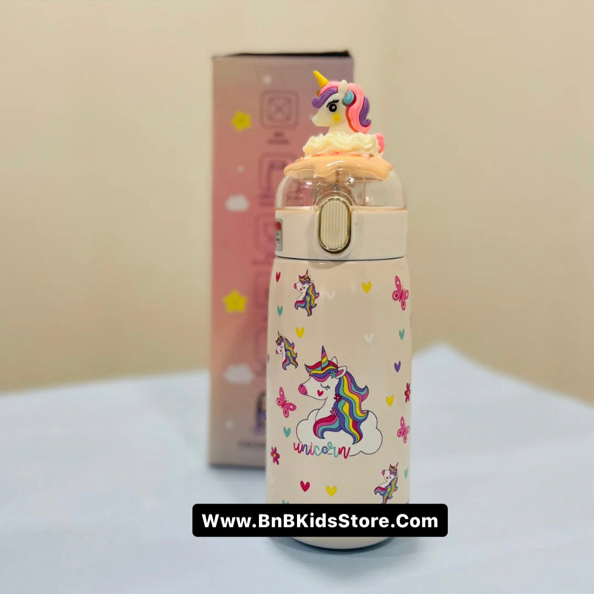 3D Insulated Bottle with Cartoon | 450ml