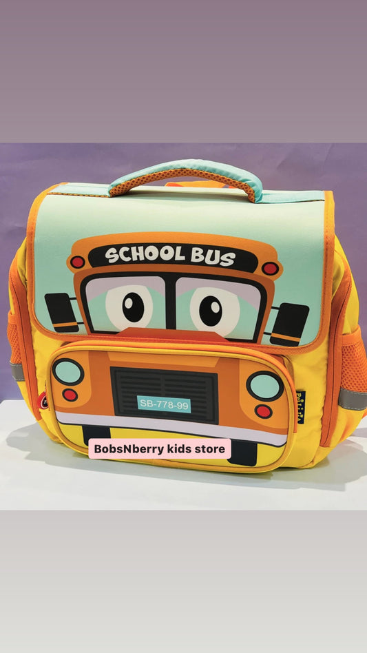 School Bus Backpack- Rectangular Shape !!