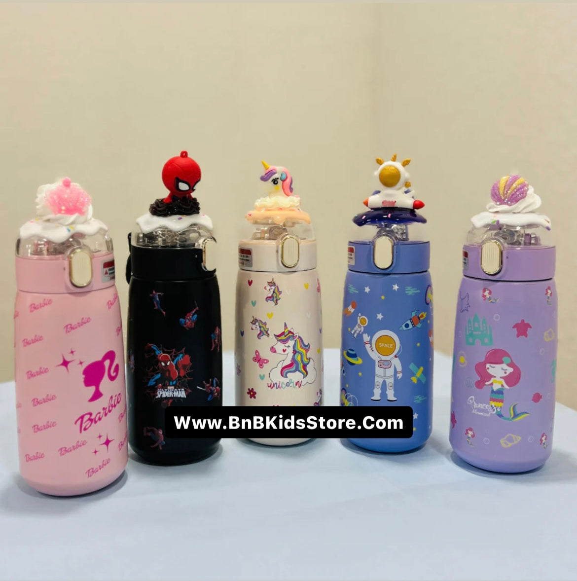 3D Insulated Bottle with Cartoon | 450ml