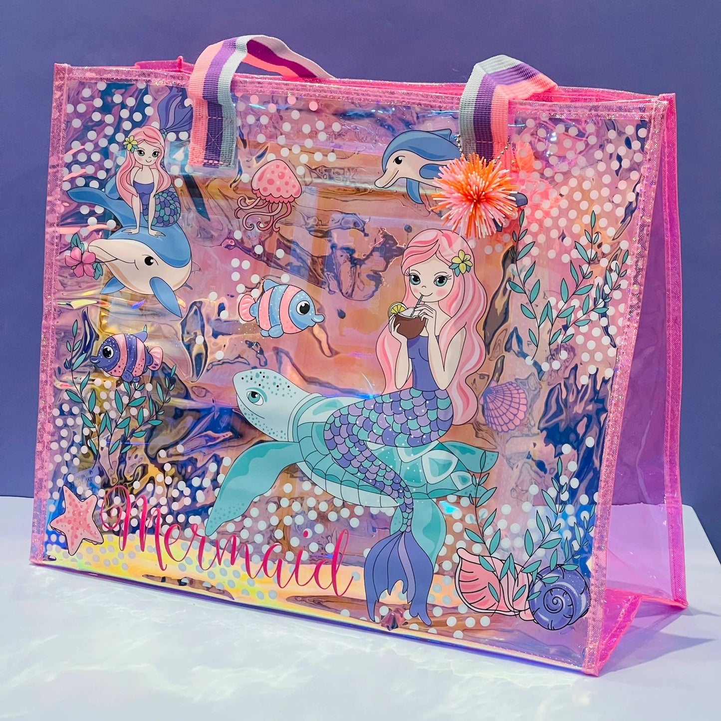 Multipurpose Holographic Luxury Tote | Large Capacity