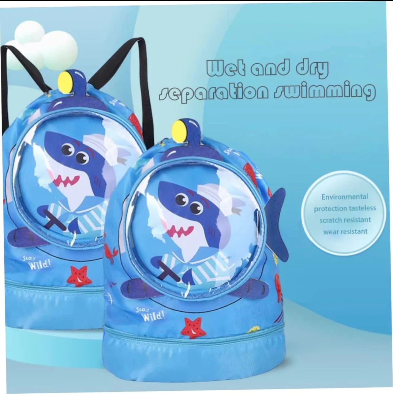 Cute Swimming Backpack - Perfect for The Pool or Beach