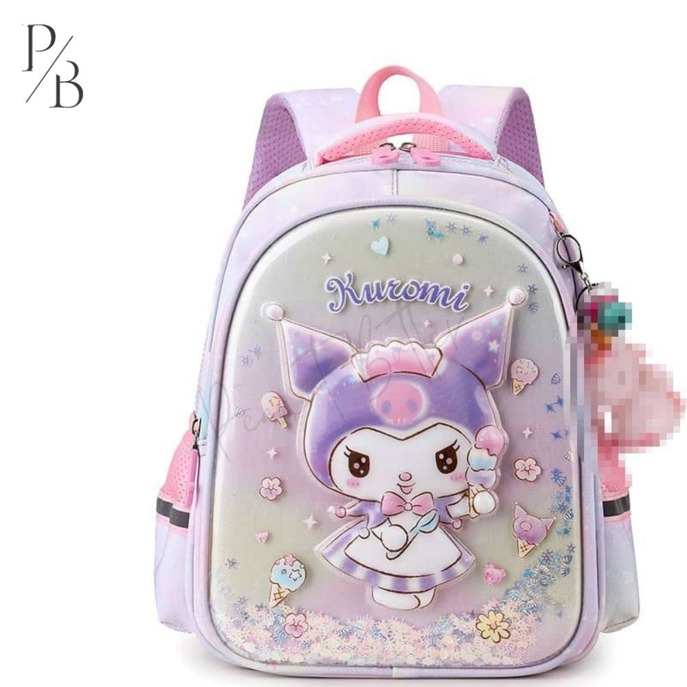 Luxury 13” Glitter Cutipie Backpack