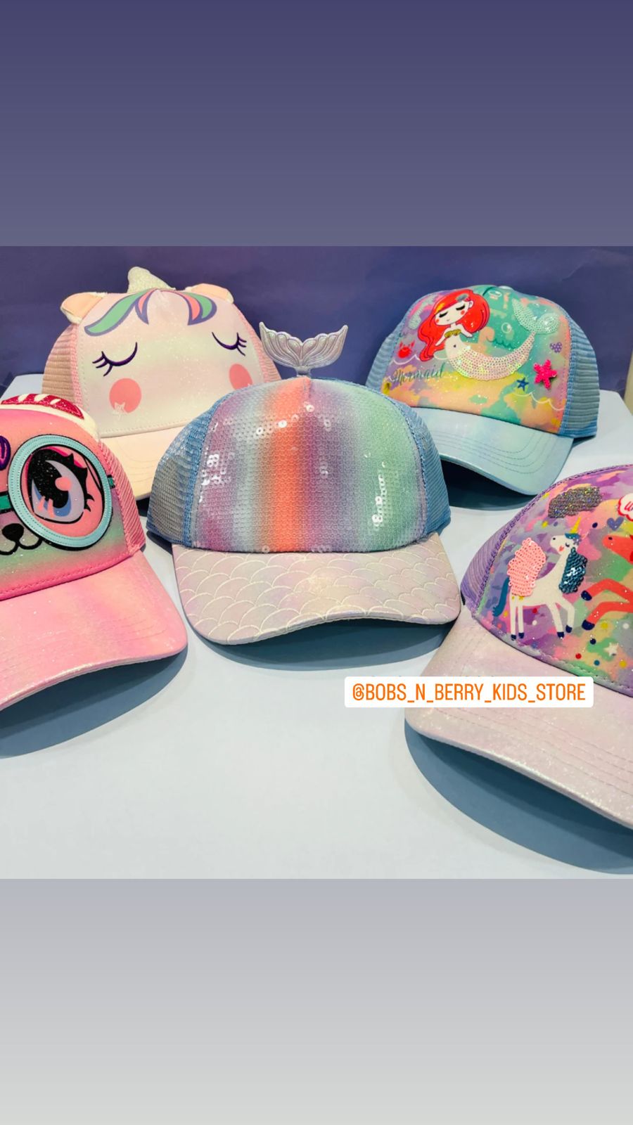 Kids Luxury Cap - Smile in Sunshine