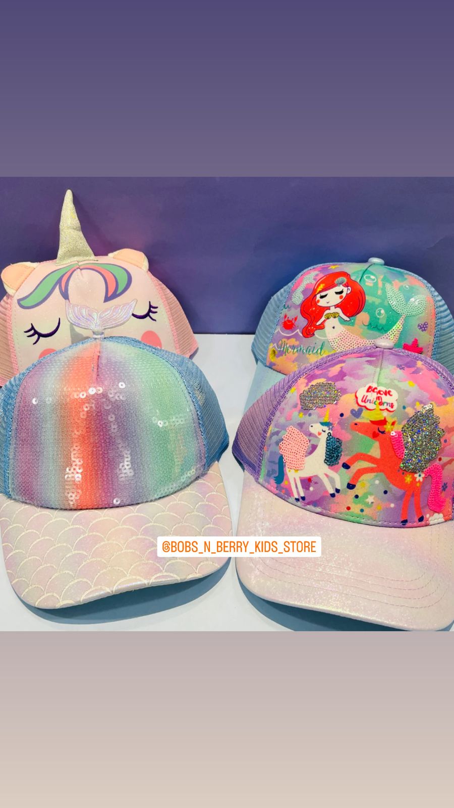 Kids Luxury Cap - Smile in Sunshine