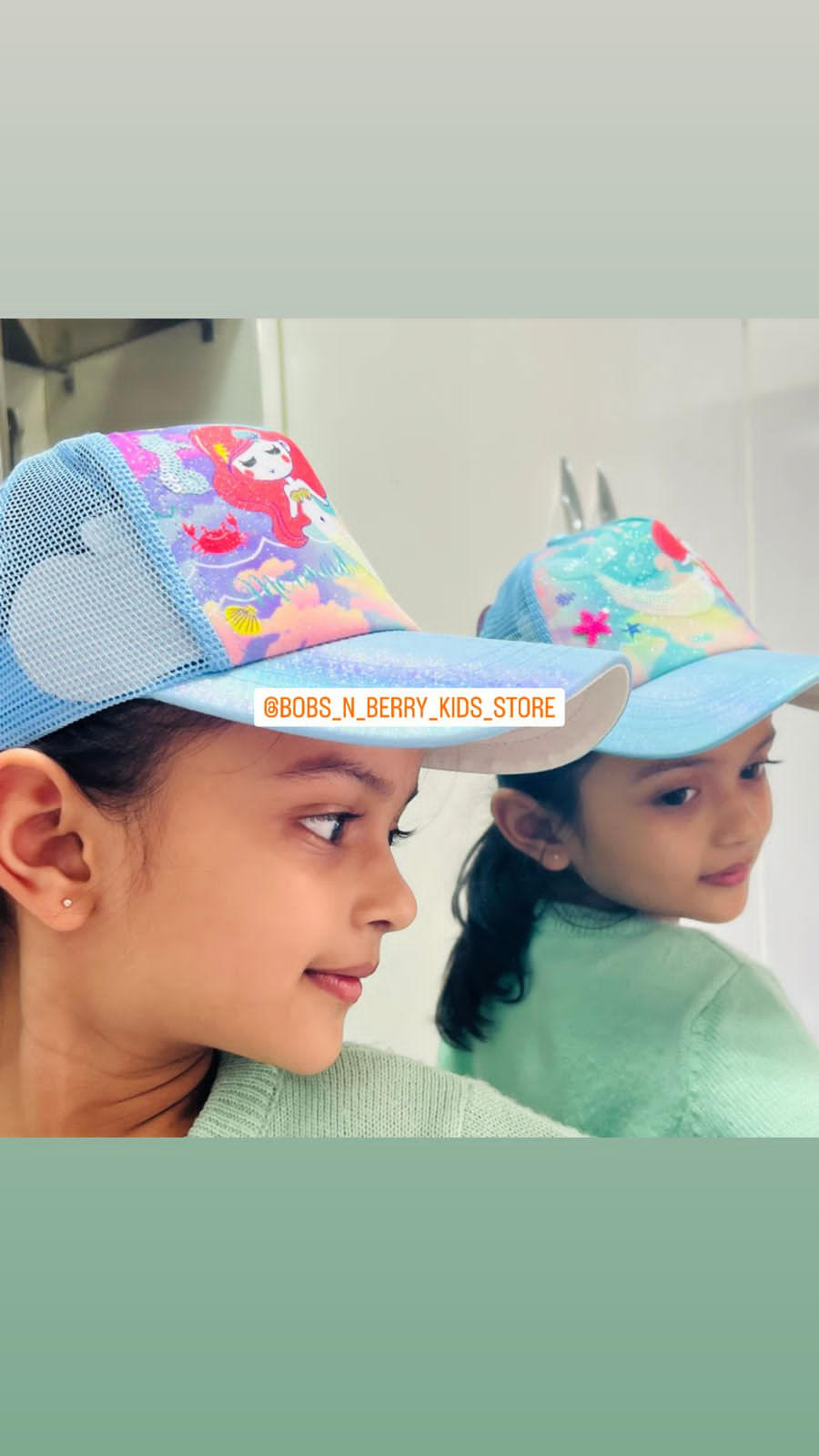 Kids Luxury Cap - Smile in Sunshine