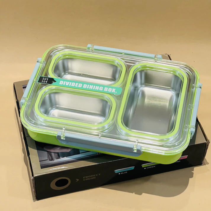 Teenagers/Adults Spill Proof 3 Grid Lunchbox